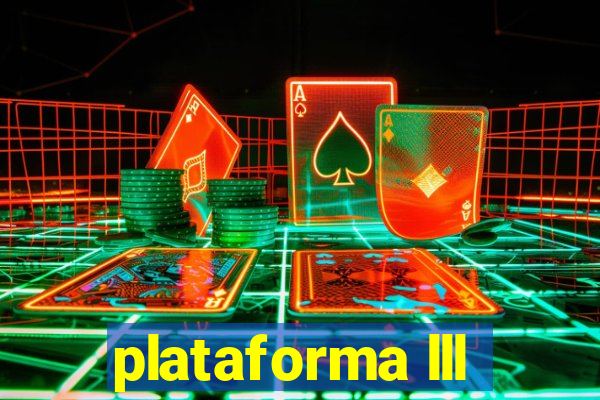 plataforma lll